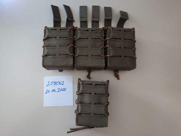 Templar Gear Fast Double Rifle Mag Pouch Steingrau oliv