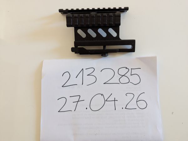 AK Side Mount Rail Seiten Montage QD Quick Detach Klemme Picatinny Metall