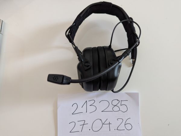 Tactical Headset Taktischer Headphone Earmor mit Mikrofon und Geräuschunterdrückung Noise Cancel Gehörschutz