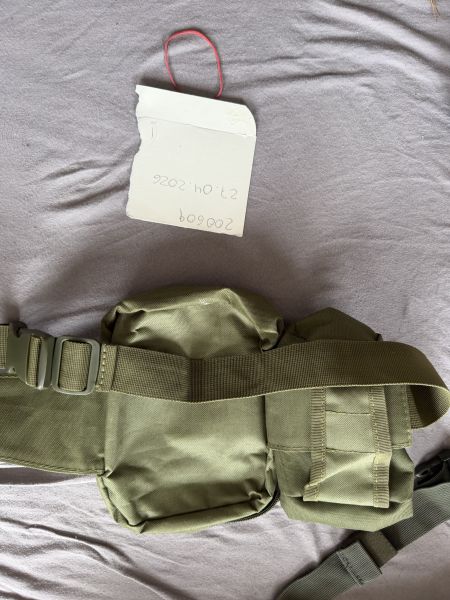 Taktische Bauchtasche Farbe Olive