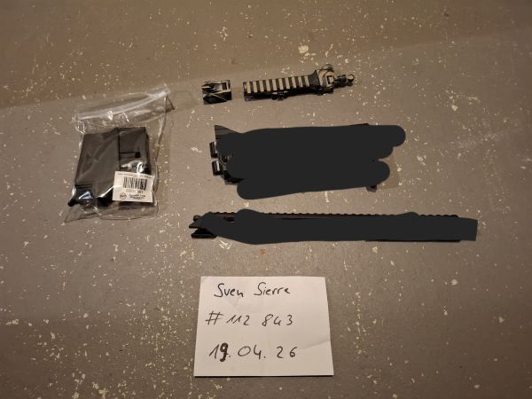 G36 Anbauteile, Einzelverkauf möglich.