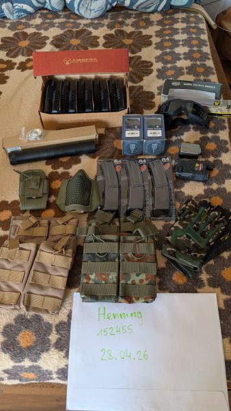 [Vollständiges Gear-Set] Operator Paket Ranger Green – Top Zustand + Bonus Option