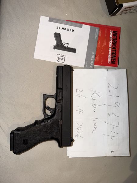 GHK G17 Steel Gen3 Co2/Gas
