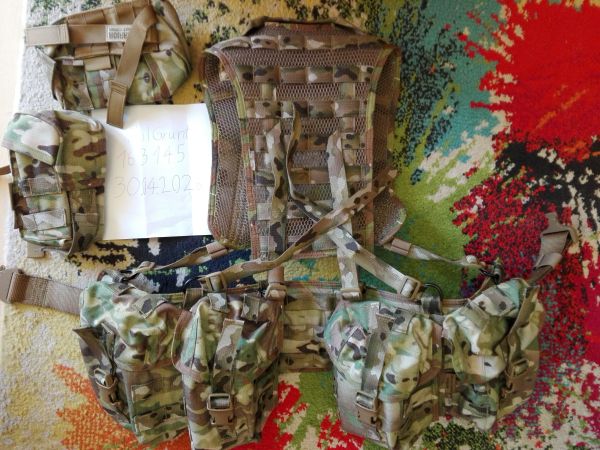 [NEU] Warrior Assault Systems PLB Belt Kit mit H-Harness in Multicam