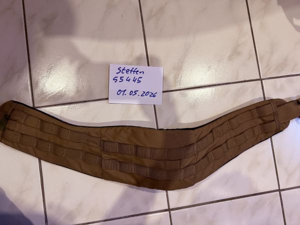 WAS WARRIOR ASSAULT SYSTEMS FRAG BELT WAR BELT GEFECHTSGÜRTEL WEICHBALLISTIK möglich