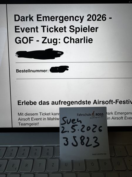 DE26 Ticket GOF Charlie
