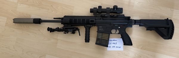 VFC HK417 HK 417 G27 G 27 SAEG mit VOLLTUNING HK TEILEN BRUSHLESS MOTOR WARHEAD RETROARMS