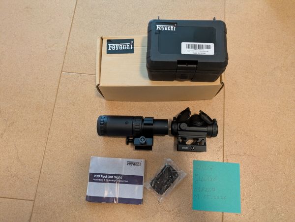 Feyachi V30 Reddot + Magnifier M37 1,5x - 5x