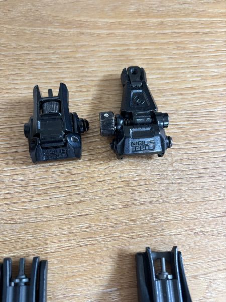 Iron sights mag pul