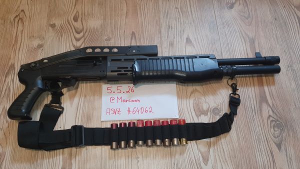 TM Spas 12 , Folding Stock - Marui , Federdruck , Shotgun 