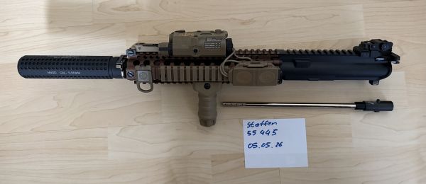 SYSTEMA PTW CQBR MK18 MOD 1 MK 18 UPPER FRONTSET SET M3X DTW XTW MADBULL VFC KAC KNIGHTS ARMAMENT MAGPUL