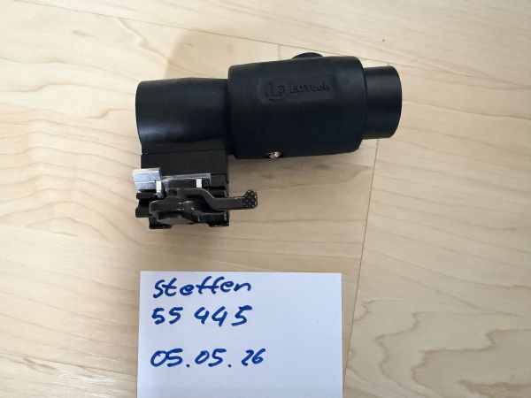 EOTECH MAGNIFIER NACHBAU CLONE SCHWARZ MARKINGS