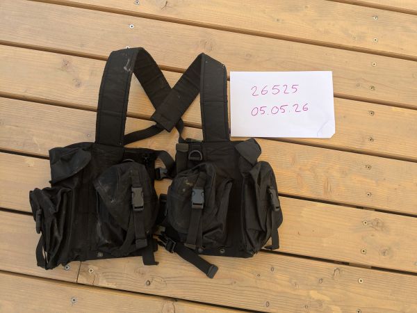 Arktis m171 Split Chest Rig Schwarz