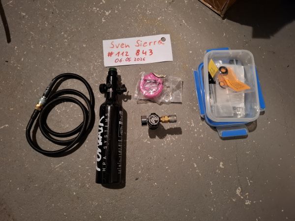 HPA Set, Wolverine, Polarstar, diverses Zubehör