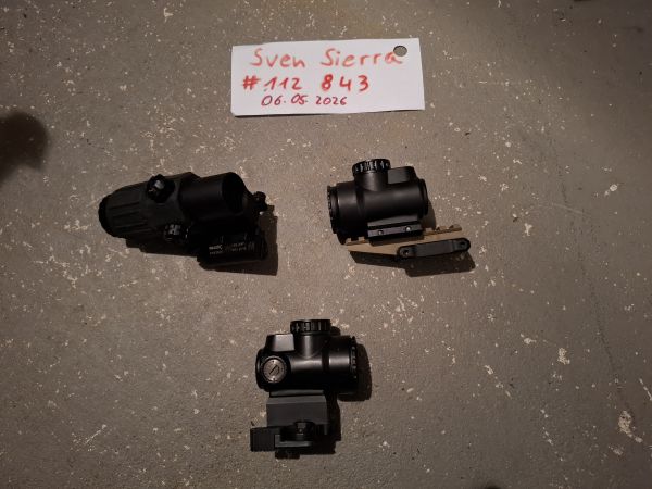 Short Dots und Magnifier mit Wilcox Mount