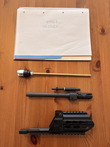 ARES G36c Frontset - Komplett