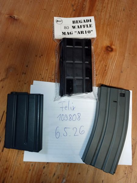 M4 Magazin Staglblech, DMR,SPR, Lowcap