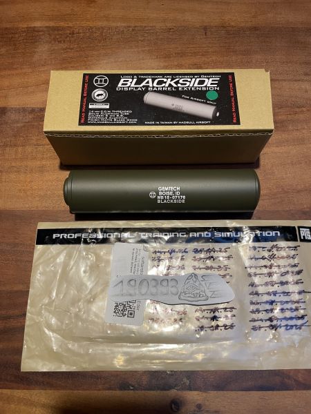 Madbull Gemtech Silencer CCW OD Neu Schalldämpfer