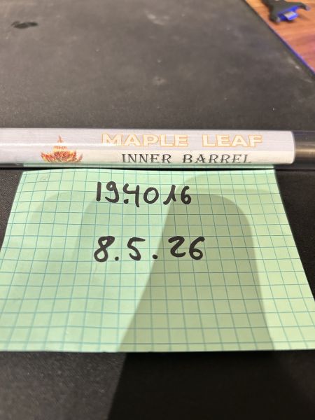 Maple Leaf Precision Inner Barrel 290mm 6.02