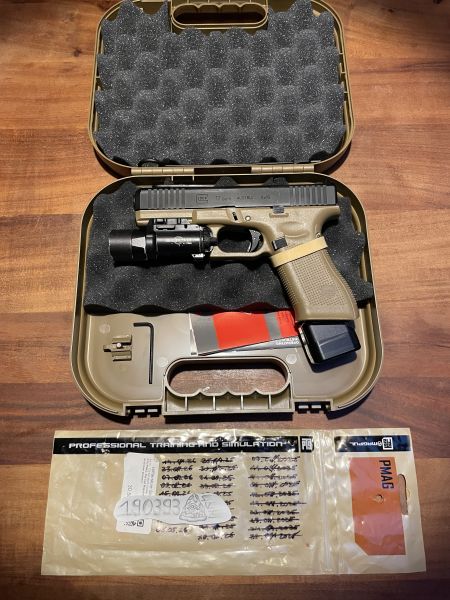 VFC Glock 17 Gen 5 French Army & Boomarms Custom RMR Slide GBB