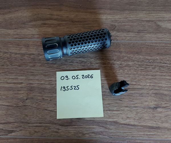 MadBull / Knight's Armament QDC/CQB Suppressor/Silencer schwarz 14mm-