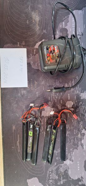 Balance charger Prolux + LiPo 11.1V / 1450mAh 30C T-Plug Triple Stick