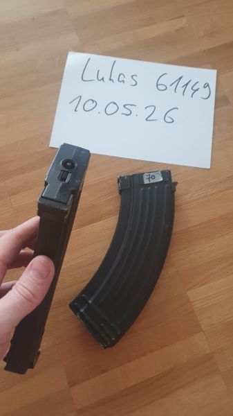 Ak magazine Lowcap 2 stk