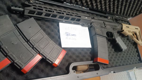 ICS CXP Peleador Compact mit Koffer und 4 HighCaps