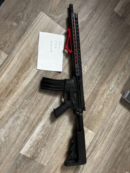 Airsoft Systems ASAR-15 – Bastlerprojekt / Teilespender – Custom Optik
