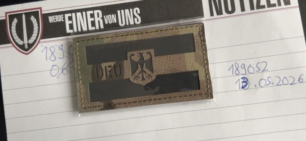 Reflektierender DEU IR Patch *Neu*