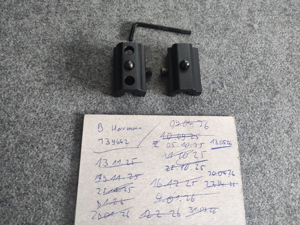 2 X Zweibein Rail Mount