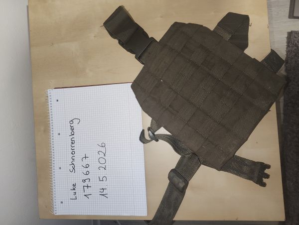 Drop leg Molle Platform