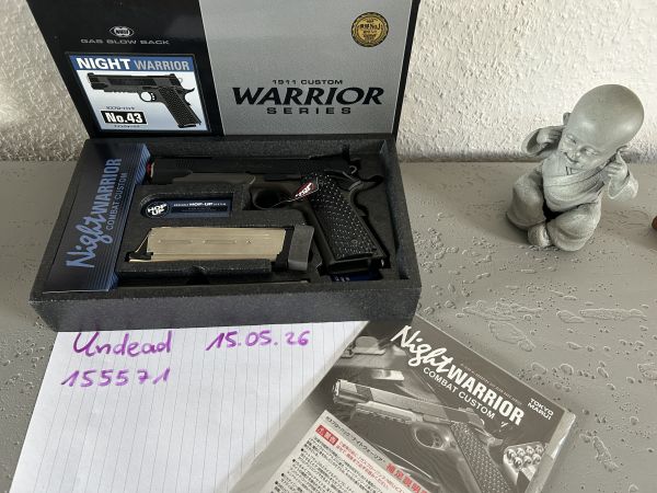 TM Tokyo Marui 1911 Night Warrior