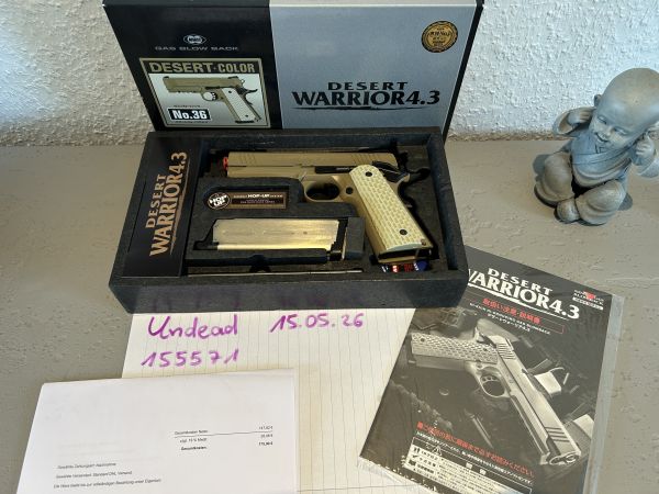 TM Tokyo Marui 1911 Desert Warrior