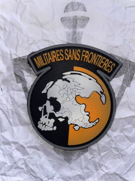 Militaires Sans Frontières PVC Patch – Metal Gear Solid MSF | Big Boss Outer Heaven Klettaufnäher