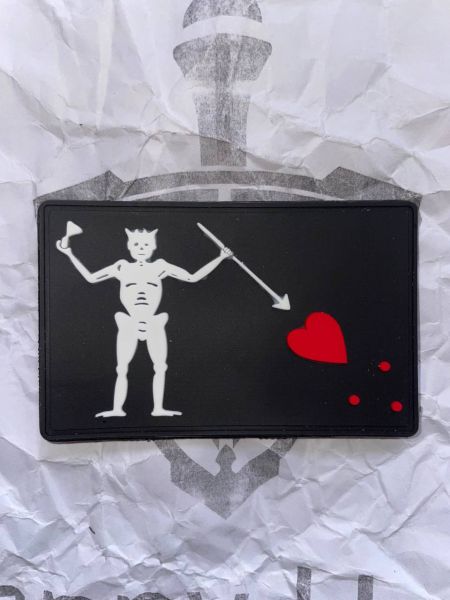 Blackbeard Pirate PVC Patch – DEVGRU Navy Seals Style | Edward Teach Klettaufnäher
