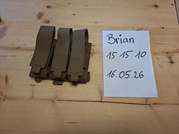 TT smg tripple mag pouch inkl. fast mag Einsätze