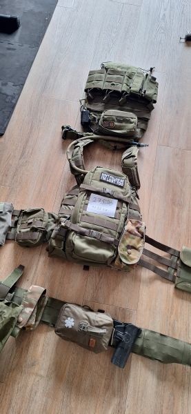 Tasmanian Tiger Plate Carrier Warrior Belt Set oliv
