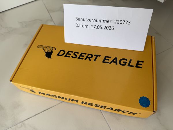 Cybergun Desert Eagle L6 .50AE GBB Silver - UNGESCHOSSEN / NEUWERTIG