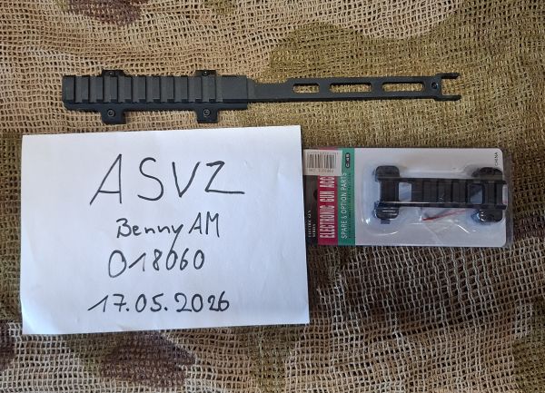 MP5/ G3 montageschienen