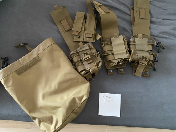 3x TT SGL Pouch + Dump + Pistol pouch
