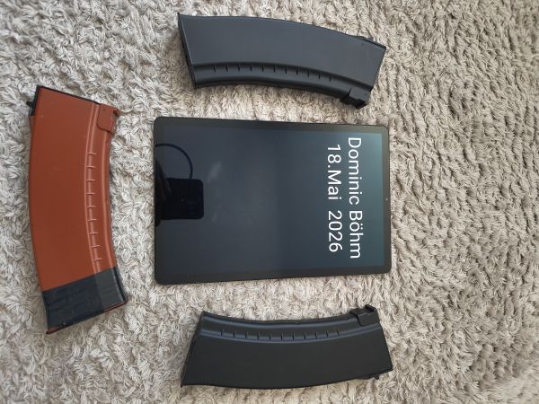 3x AK Magazin Kunsstoff Midcap 150 