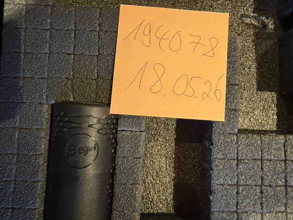 BEGADI AIRSOFT FEDERDRUCK GRANATE MIT INTEGRIERTER SICHERUNG & EINSTELLBARER EMPFINDLICHKEIT, ROBUSTES DESIGN & EINFACH BEDIENBAR, FASST BIS ZU 300 BBS -SCHWARZ- (GEN.2)