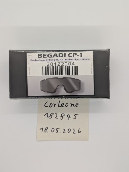 Begadi Cp1 Schutzbrille Ersatzglas dunkel