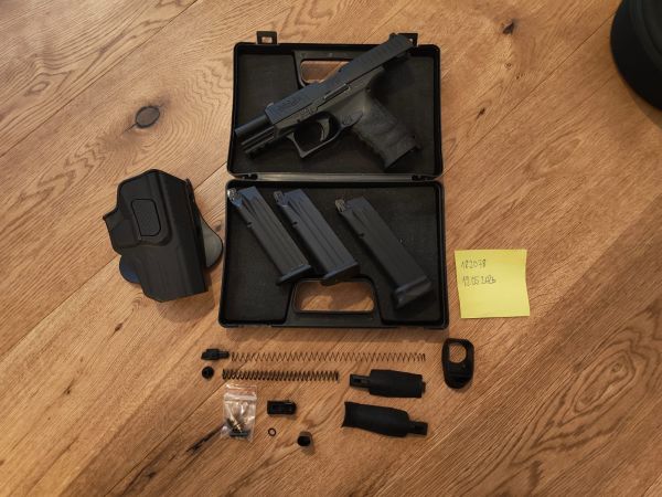 VFC Walther PPQ GBB umfangreiches Zubehör