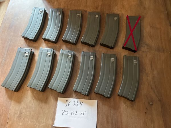 11x VFC V3 Maruyama Stanags Magazine GBB
