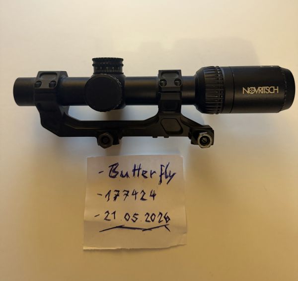 Novritsch LPVO 1–4x auf Aftermarket Geissele Riser