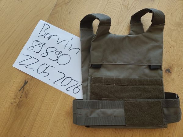 Low profile plate carrier weste Plattenträger