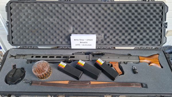 G&G MG42 + Zubehör und Pelicase Transportkoffer