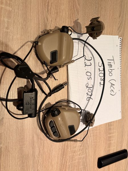 Earmor headset mit ptt 